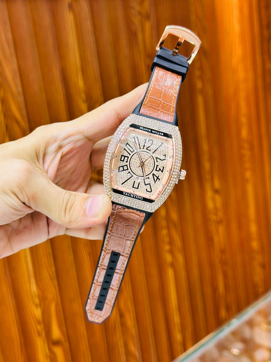 💎 Franck Muller Luxury Watch – Bold Design, Auto Movement | 30% OFF!